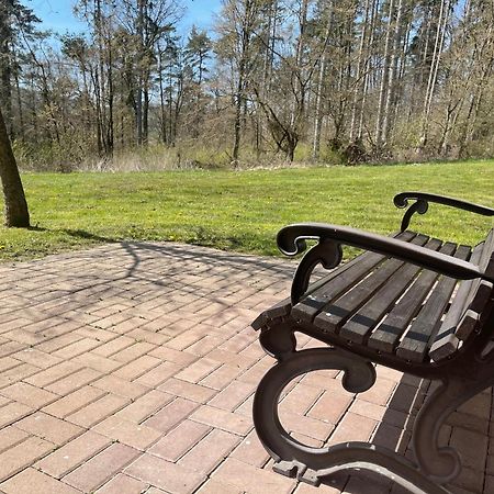 Waldfee mit eigener Sauna Kirchheim  Exterior foto