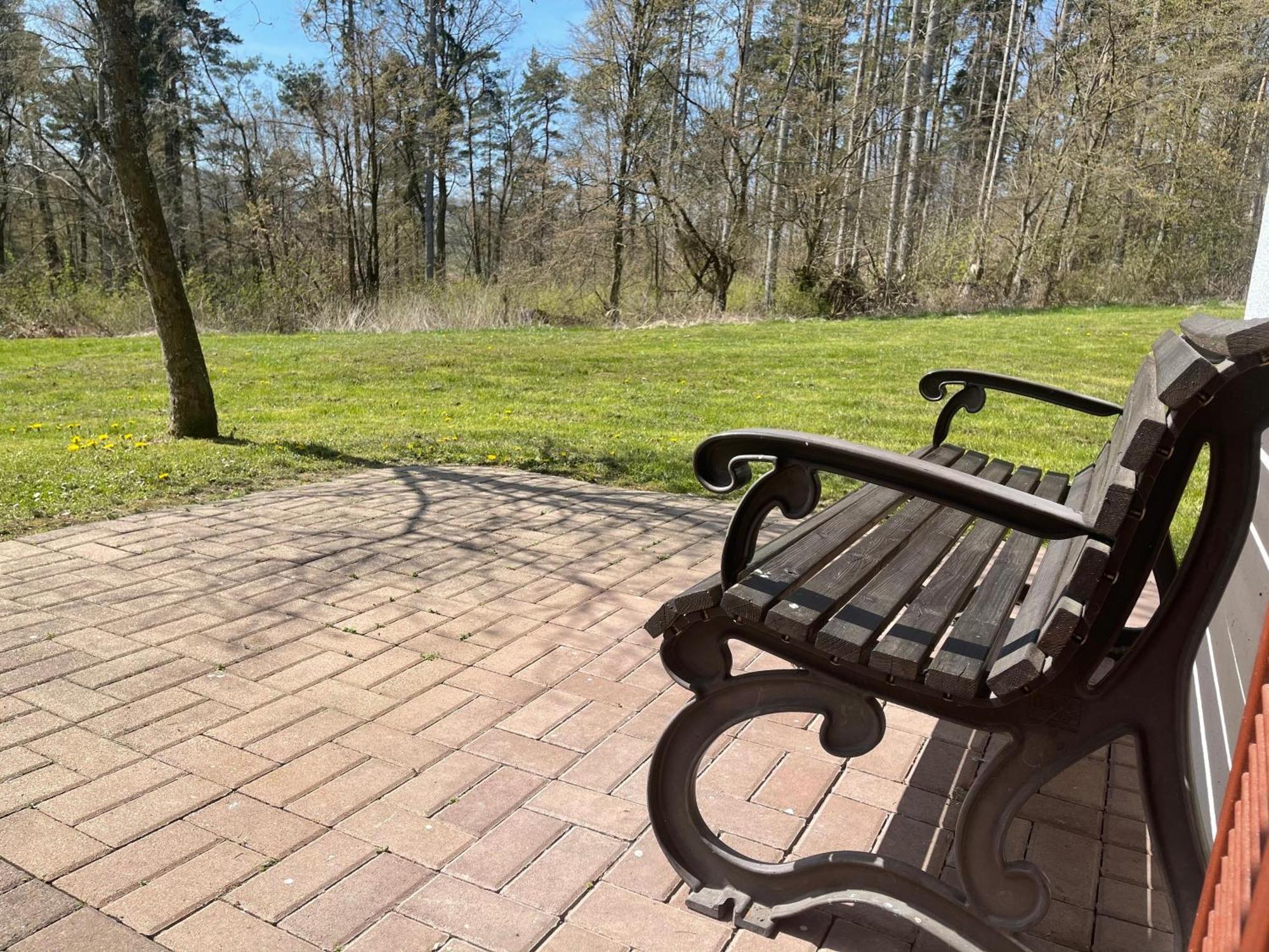 Waldfee mit eigener Sauna Kirchheim  Exterior foto