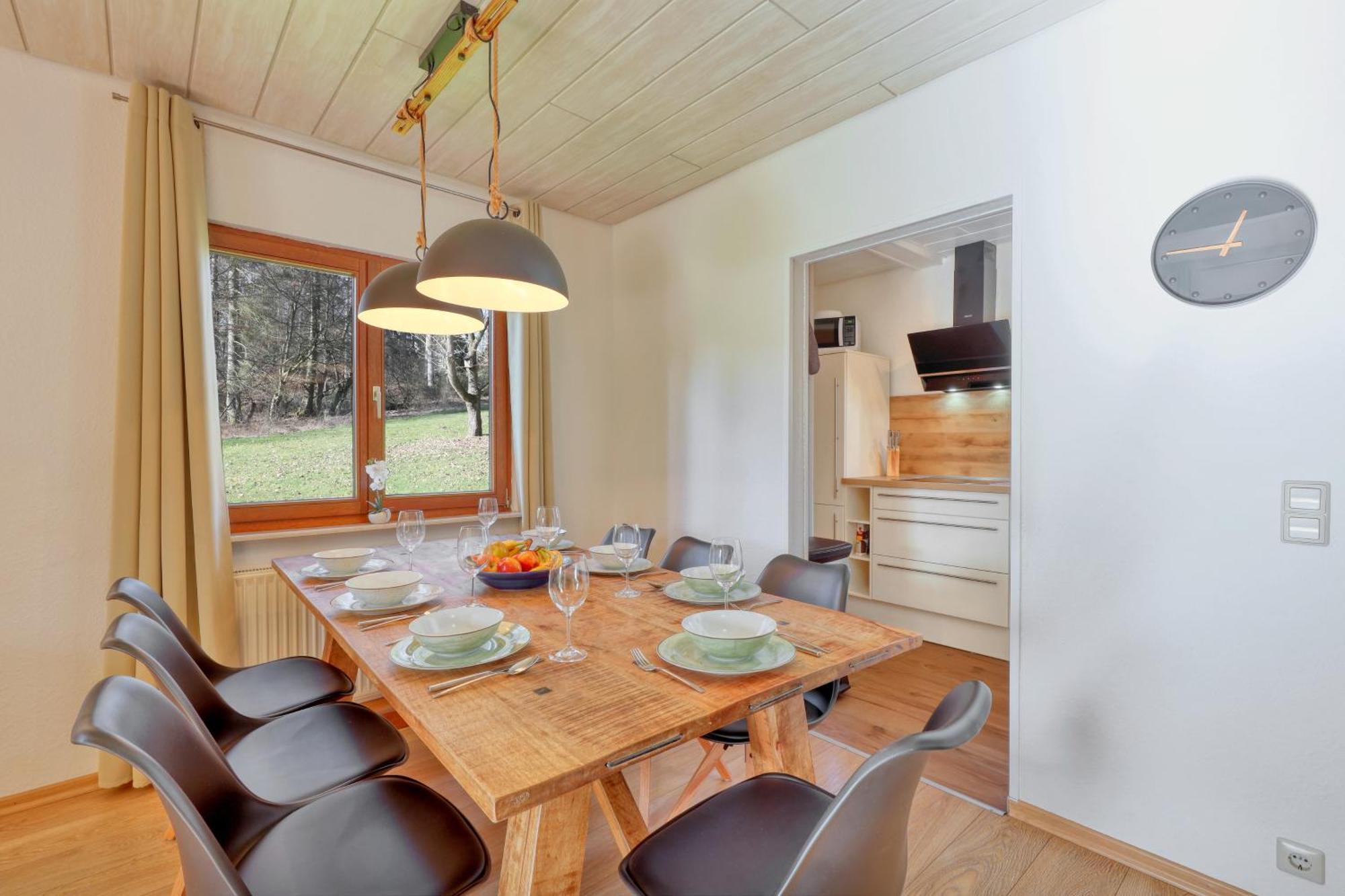 Waldfee mit eigener Sauna Kirchheim  Exterior foto