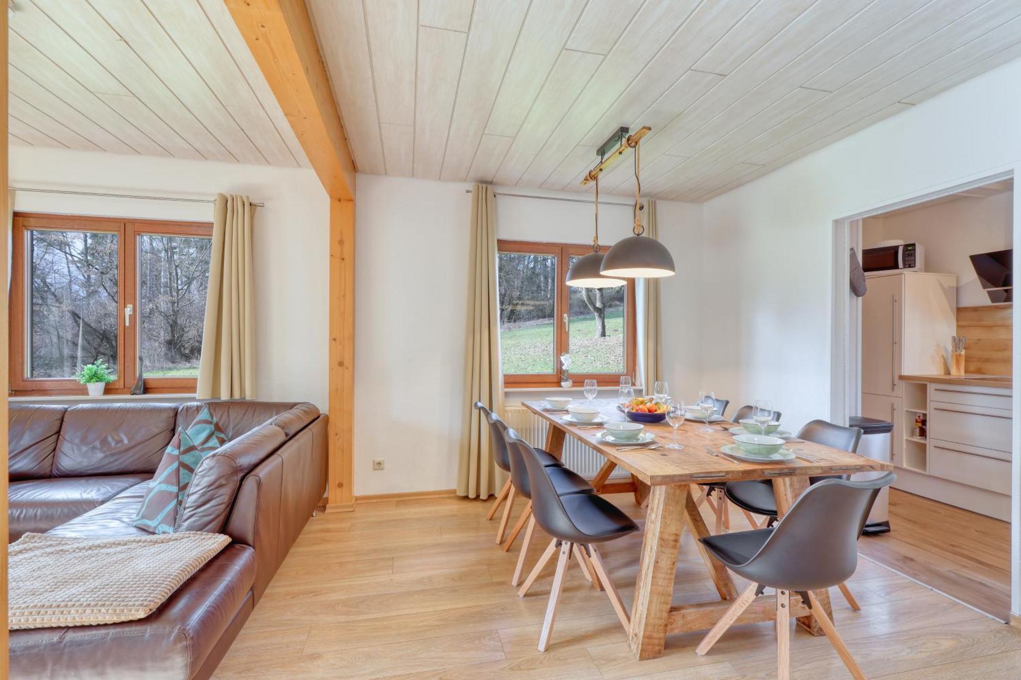 Waldfee mit eigener Sauna Kirchheim  Exterior foto